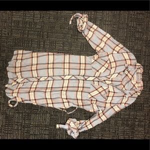 Flannel dress